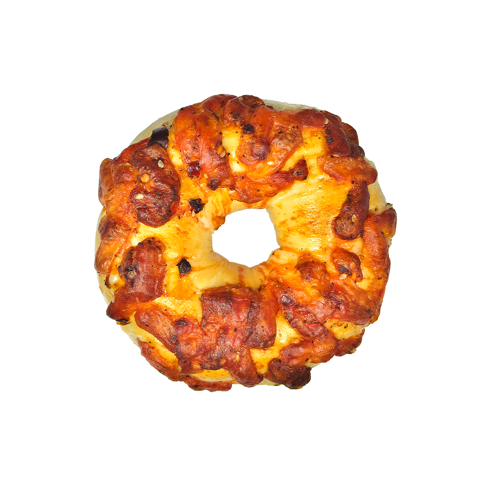 Bagel em borracha à base de bagel de frango com pimenta Teng Bagel em borracha à base de bagel de frango com pimenta Teng